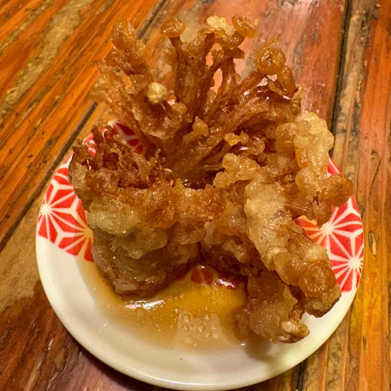 えのきの天ぷら(居酒屋 イズミヤ)