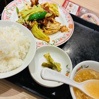 中華セット（回鍋肉）(餃子の王将 上大岡京急店)
