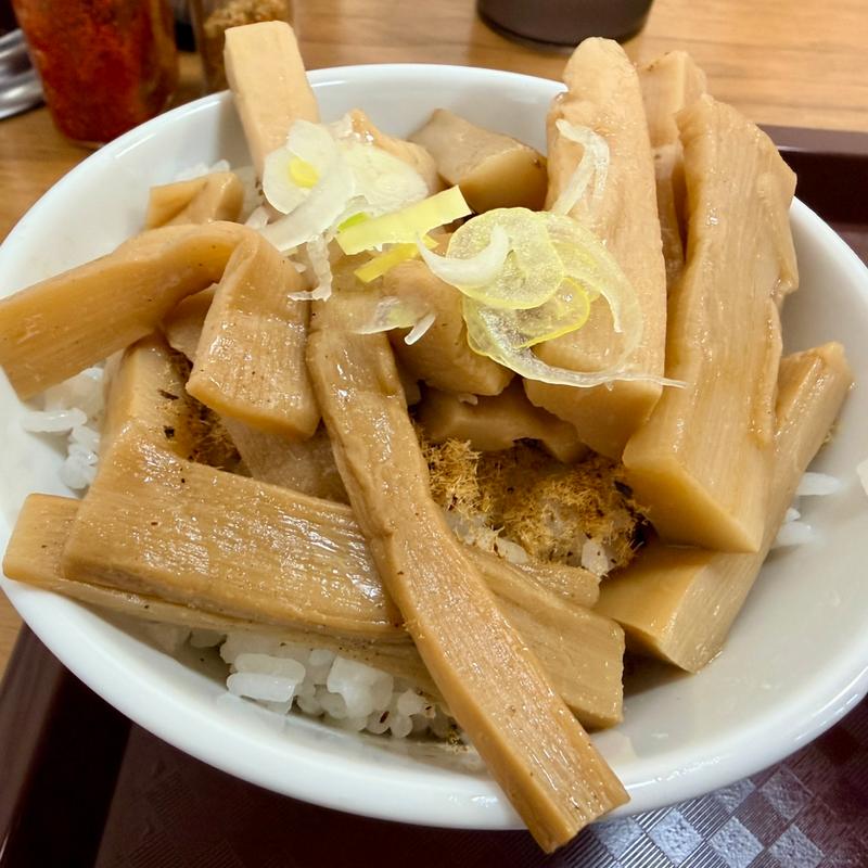 メンマ丼(らーめん理庵)