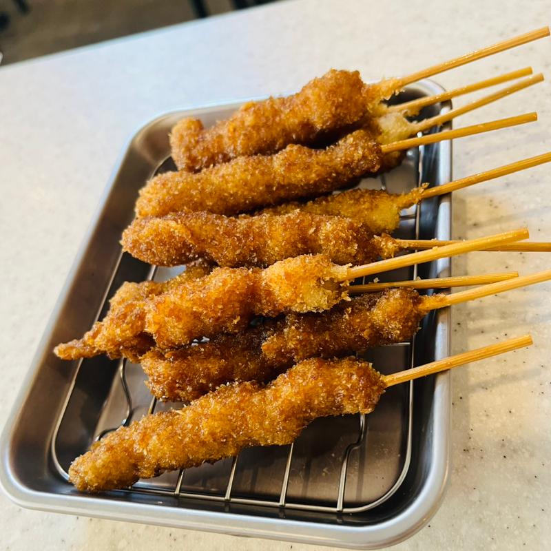 にんにくホルモン串(串カツ田中 香椎店)