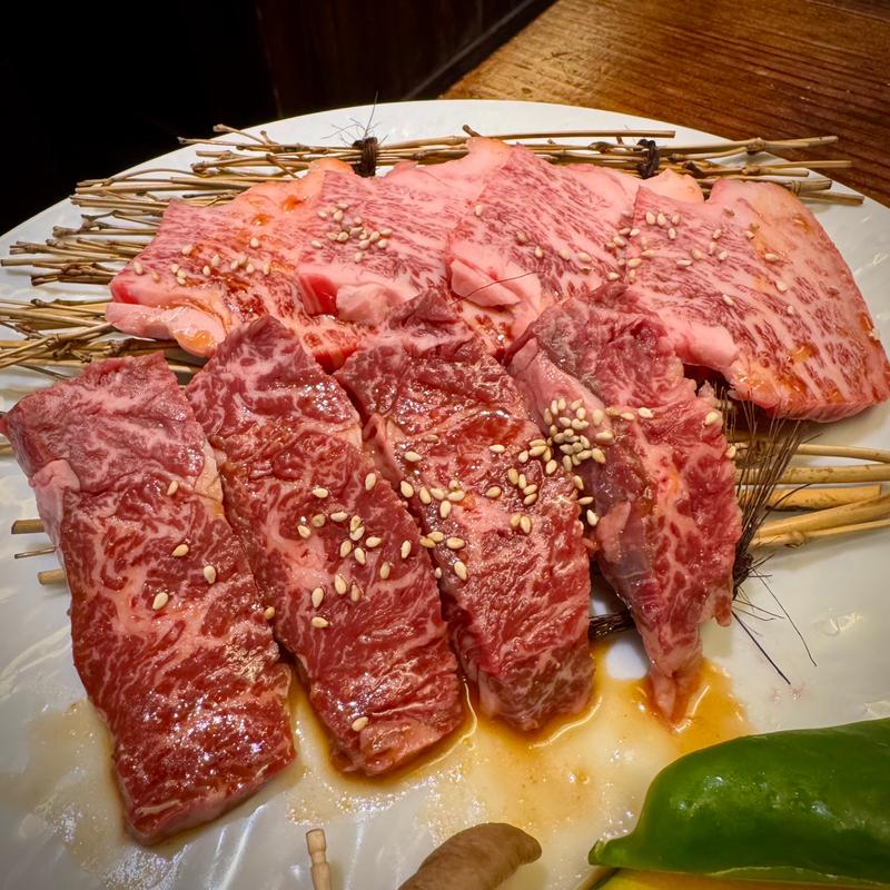 ハラミカルビランチ(焼肉 一進)