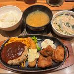 ミックスグリル定食