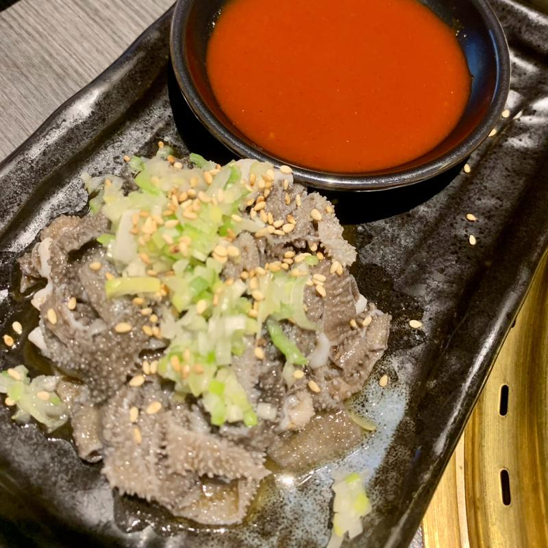 センマイ刺し(白頭山 稲場店)