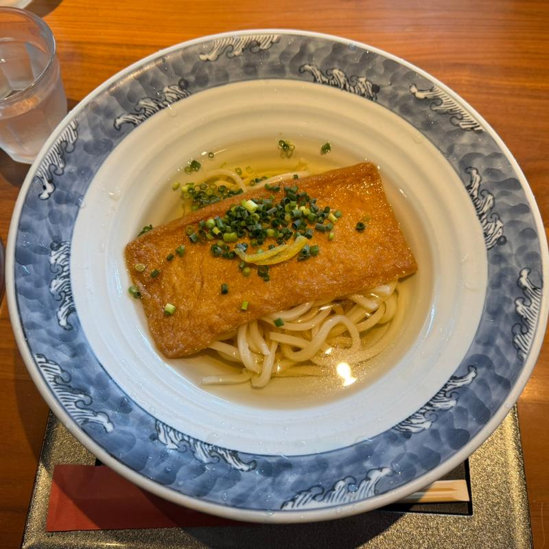 冷だしきつねうどん(NADABAN by HAL YAMASHITA)