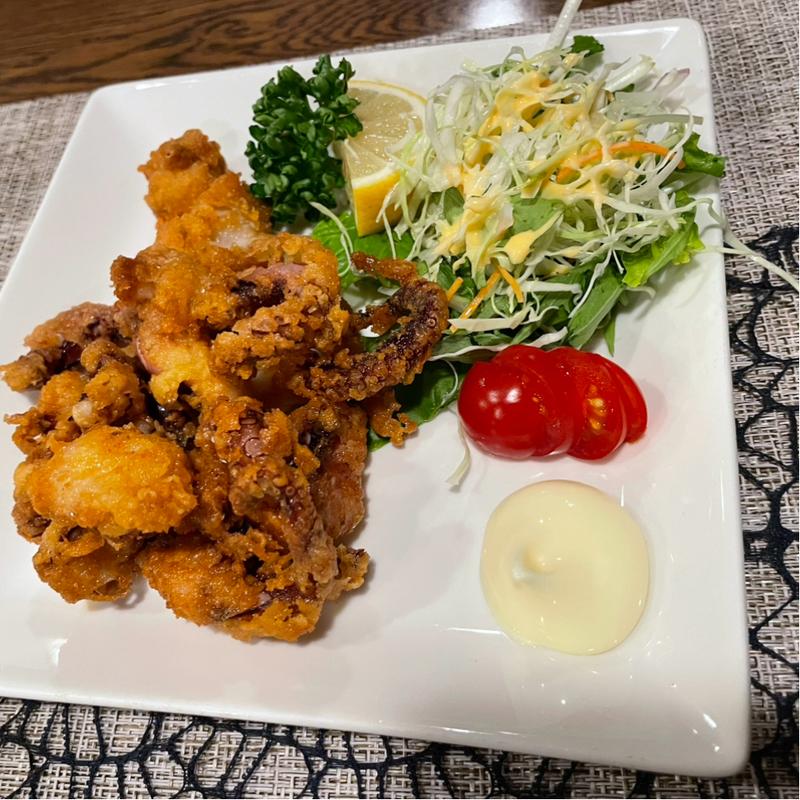 タコの唐揚げ(居酒屋 縁)