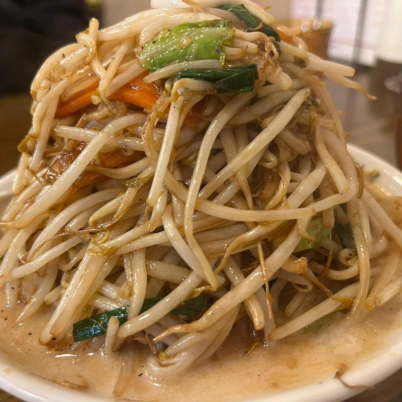 濃厚タンメン 野菜増し(極濃湯麺 フタツメ 貝沢店)