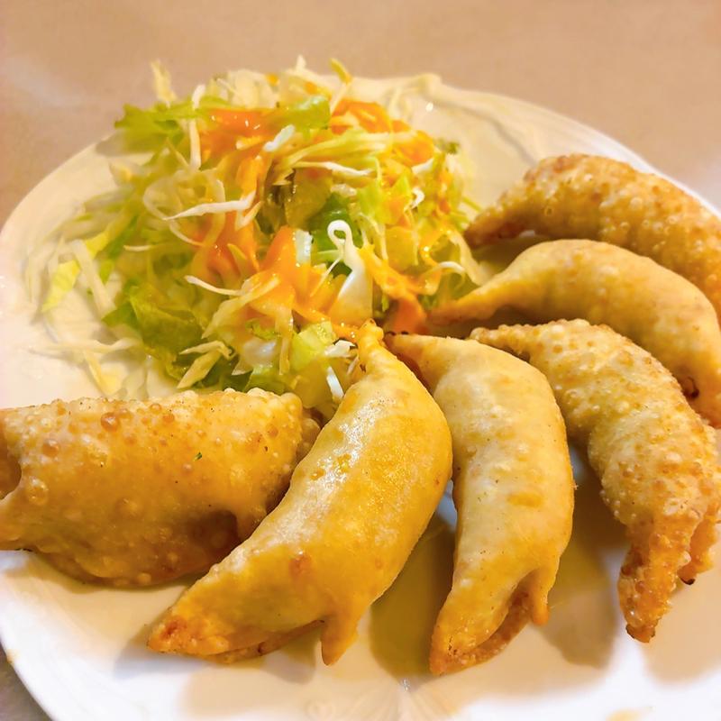 揚げ餃子（定食）(福華)