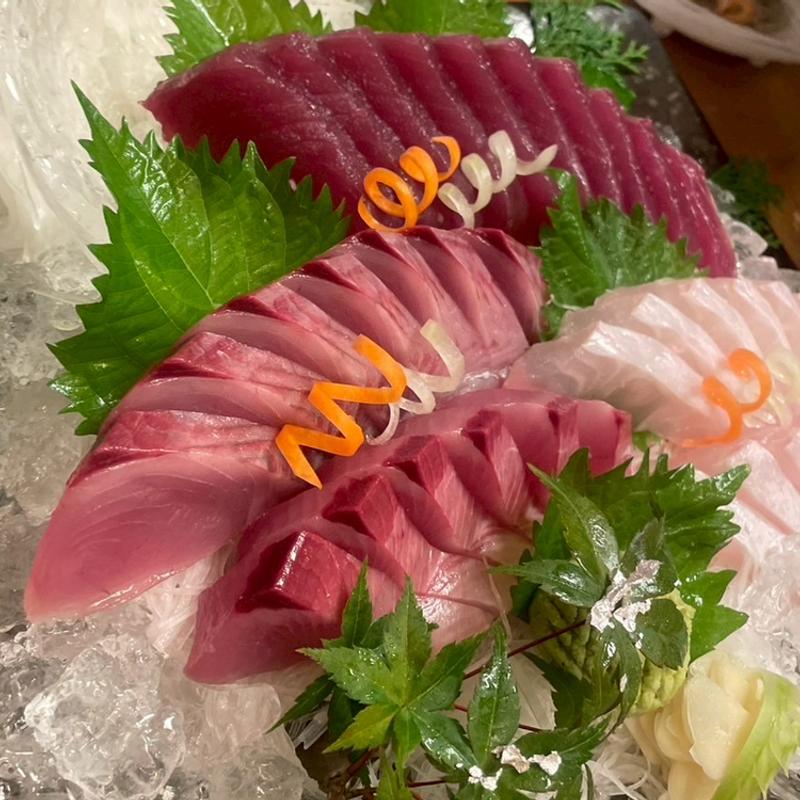 刺身盛り合わせ　鰹(食酔亭元屋)