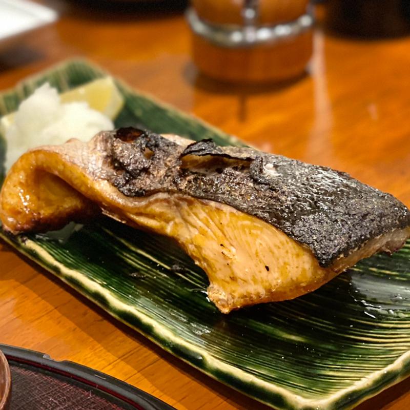 銀鮭塩焼き(食彩 かどた)