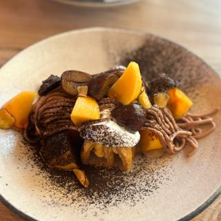 季節のデザート(栗のミルフィーユ)(カフェドミーミ(Café de mimi))