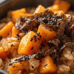 さつま芋の炊き込みご飯 ～黒胡麻と塩昆布の香り～ (2-4人前)(七つの月の夢 )