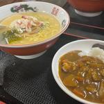 ホッキラーメンカレー付き
