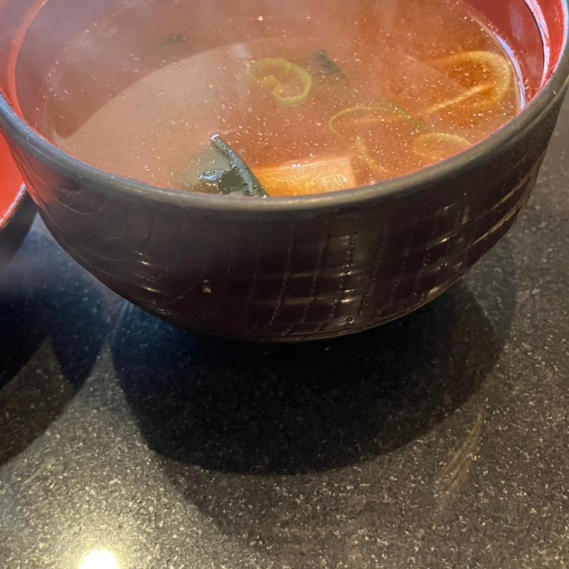 魚赤だし(にぎり長次郎 日進竹の山店)