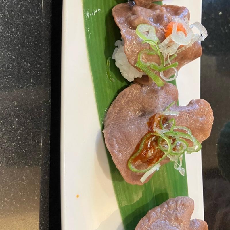 牛タンづくし(にぎり長次郎 日進竹の山店)