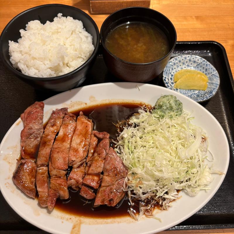 とんてき定食(豚捨)