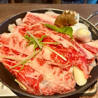 すき焼き定食(大衆すき焼き 北斗 四条烏丸店)
