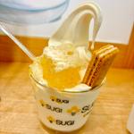 巣房蜜ソフトパフェ