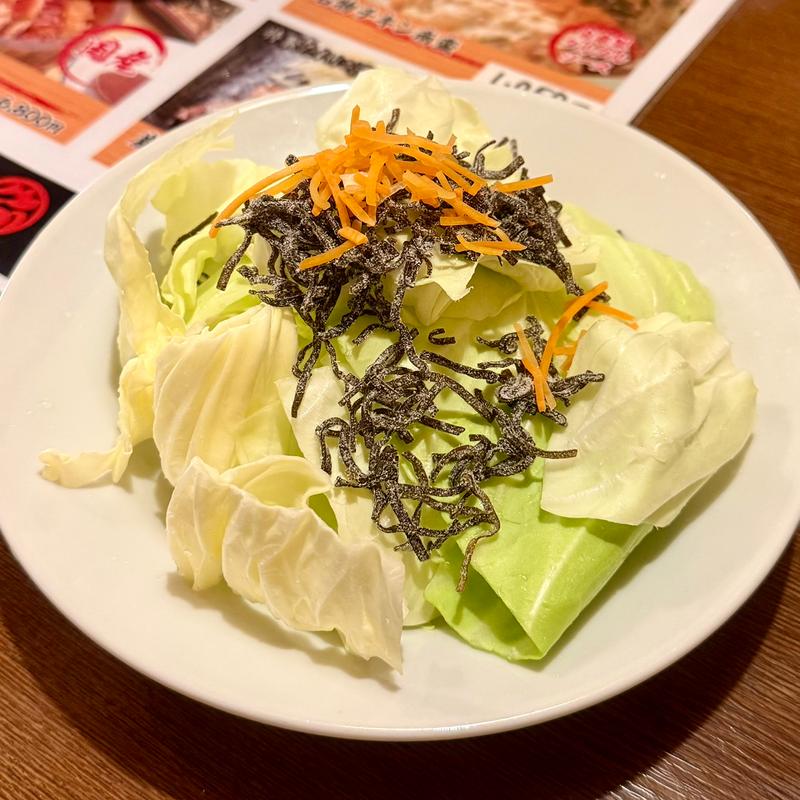 塩キャベツ(鮒忠 有明店)