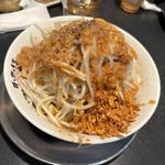 汁なし　麺特盛　野菜油マシ