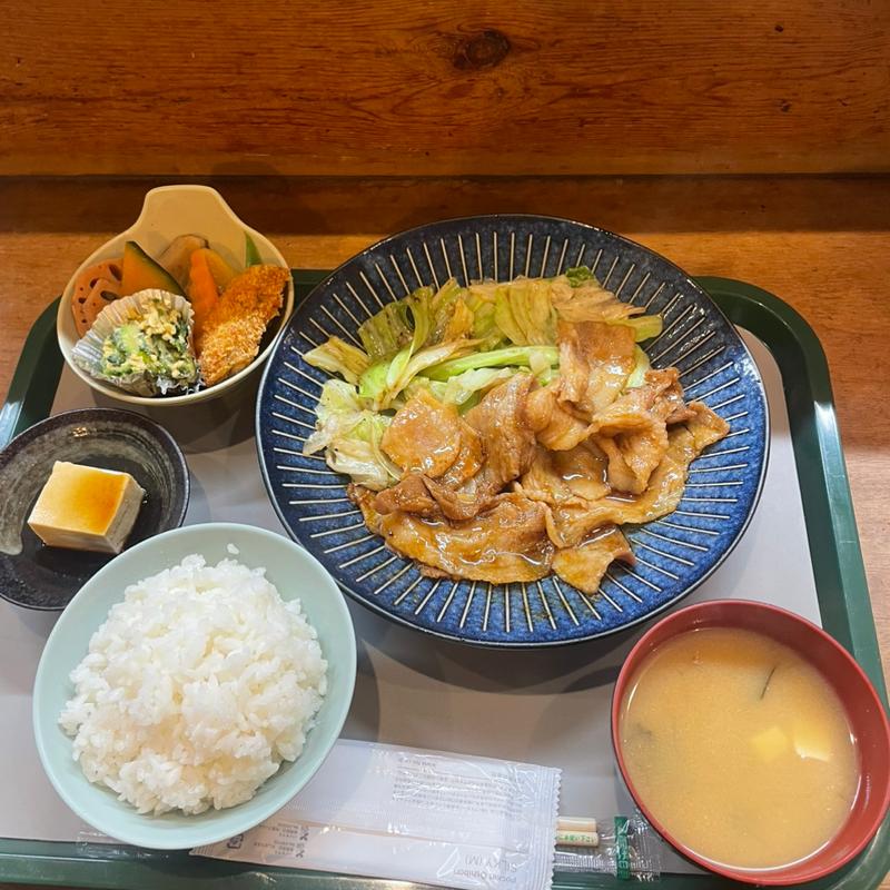 豚バラ照焼(食事処 若松)