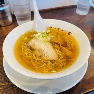 煮干し中華そば(ラーチャン家 新発田店)