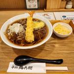 海老天出汁そば(生そば 中村麺兵衛 沖縄県庁前店)