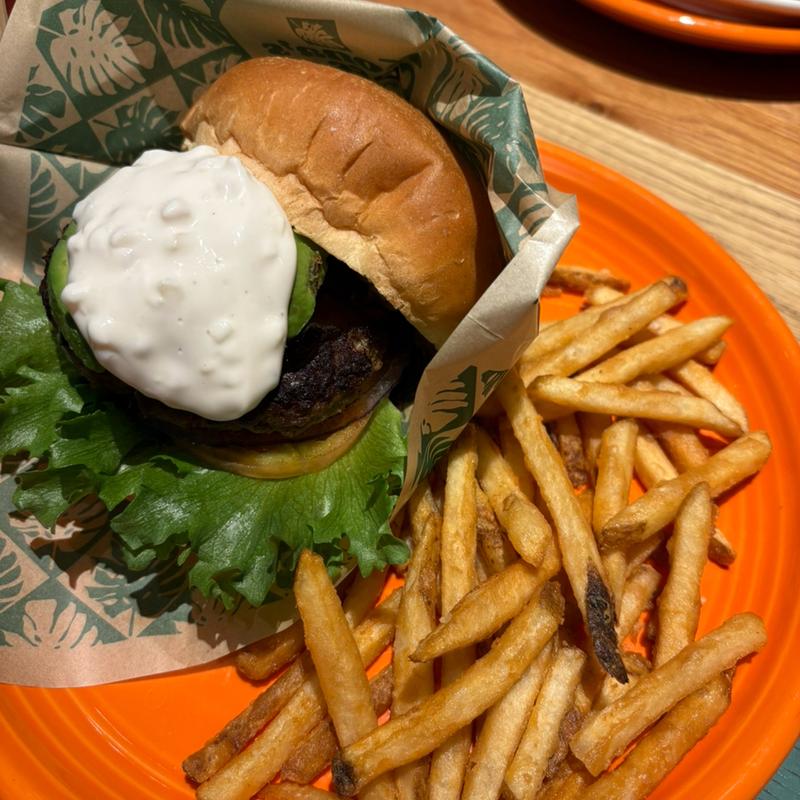 アボカドバーガー(コナズ珈琲宇都宮)