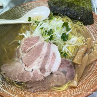 カキ出汁の塩ラーメン