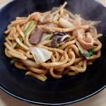 ホルモン焼きうどん(焼肉 新さよ （シンサヨ）)