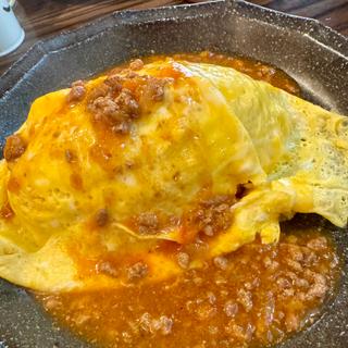 オムライス(かくれがカフェ木の香)