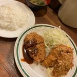 カキフライ定食(かつれつ四谷たけだ )