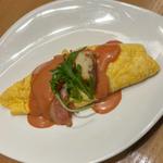 鉄板オムレツ(ガーデンテラス福岡 ホテル ＆ リゾート)