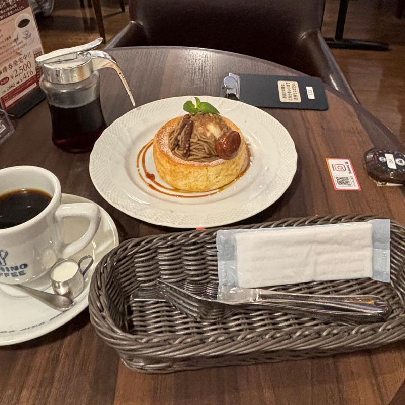 モンブランパンケーキ&コーヒー(星乃珈琲店八千代台店)