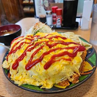 オムライス 大盛り(喫茶 ラヴリ)