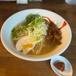 うめ塩ラーメン(麺屋みつあし)