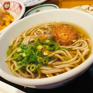 かけそば_かつ丼 ミニ温麺セット(ふく福 七つ島店 （ふくふく）)