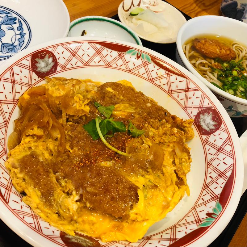 かつ丼 ミニ温麺セット(ふく福 七つ島店 （ふくふく）)