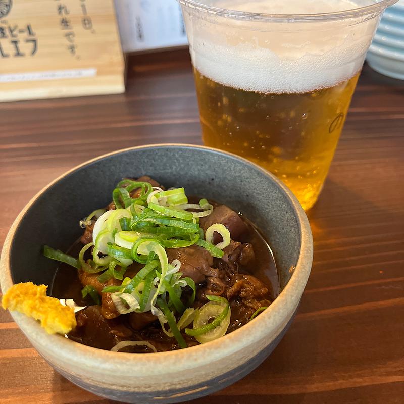 もつ煮(百圓寿司スタンド えにし)