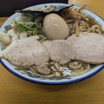 中華そば普通こい口油ぽく（味玉トッピング）