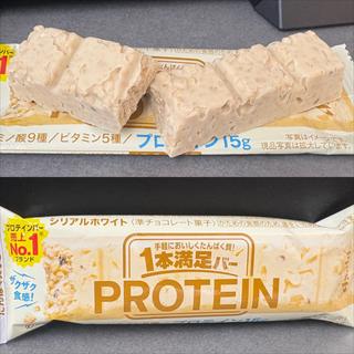 Asahi・一本満足バー・PROTEIN・シリアルホワイト