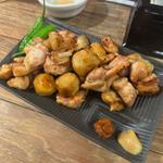 錦爽どり最強MIX焼き(エビスコ酒場)