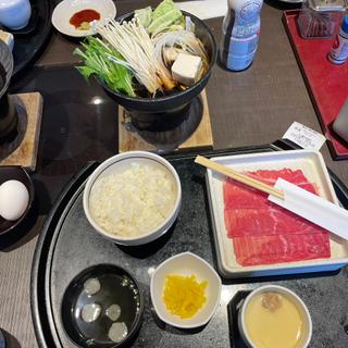 平日限定 熟成牛すき焼き膳