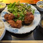 鶏のからあげ定食