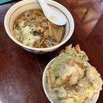 天ぷらそば(お休処 やすらぎ)