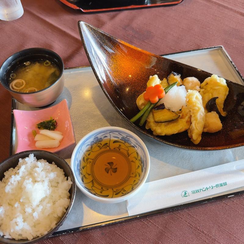 赤魚の揚げ出し膳(滋賀カントリー倶楽部レストラン )