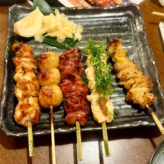 おまかせ5本盛り合わせ(鮒忠 有明店)