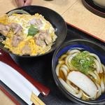 親子丼 かけうどんミニセット