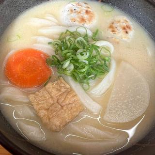 白味噌餡雑煮うどん
