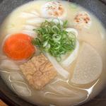 白味噌餡雑煮うどん(本場かなくま餅 福田 )