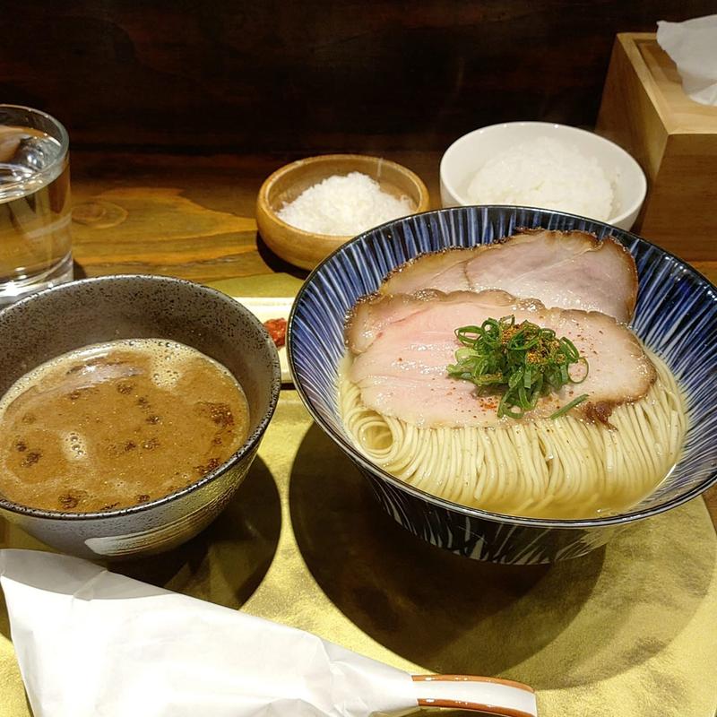 特濃サバつけ温麺(SHIGENO【朝ラーメンと昼オムライス】)